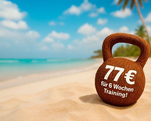All Inclusive Sommer: 6 Wochen Training für 77€