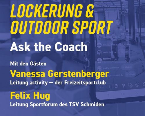 Ask the coach #9 | Lockerung & Outdoor Sport