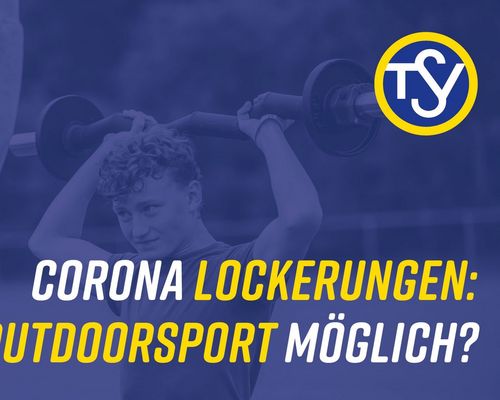 Wiederaufnahme des (Outdoor)Sports möglich - ab nächster Woche!