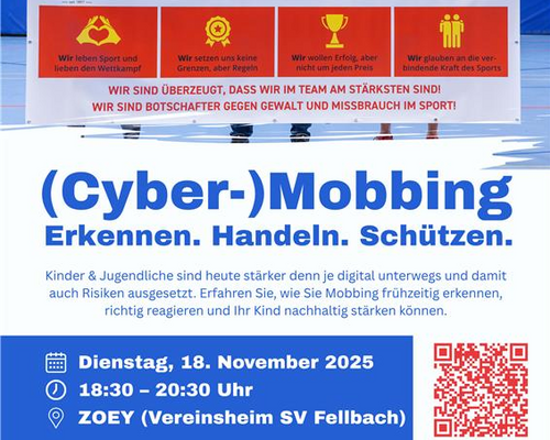 Infoabend: (Cyber-)Mobbing: Erkennen. Handeln. Schützen.
