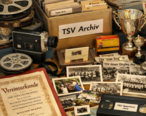 Aufruf zur Archivierung: Erinnerungsstücke des TSV gesucht!