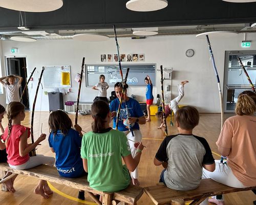 Capoeira-Ferienwoche beim TSV Schmiden