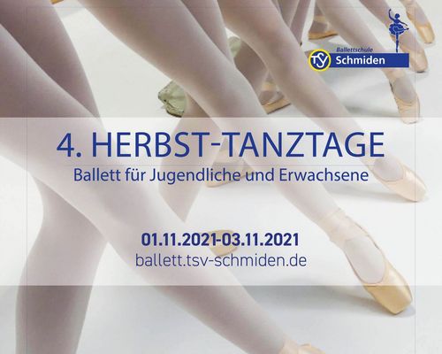 Herbst Tanz Tage vom 01.11 - 03.11.21