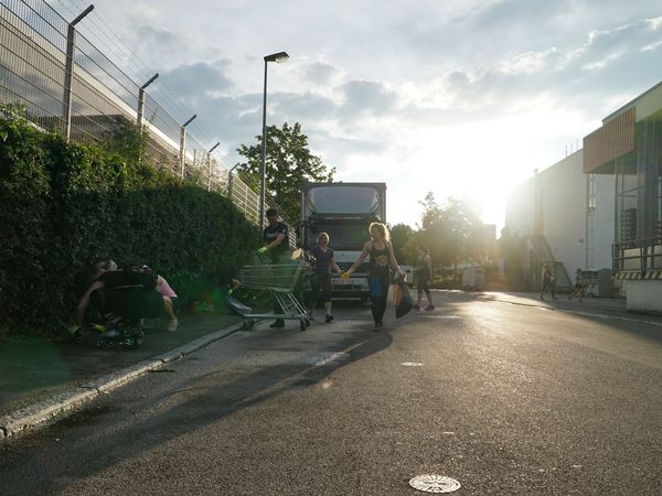 Bilder der Plogging Aktion 2019