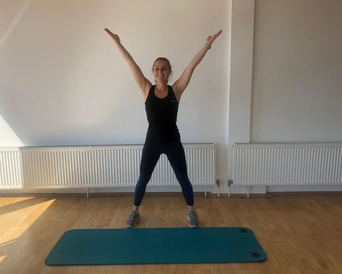 #esgehtlos - Mach Dich bereit für die Wiedereröffnung - 50 Jumping Jacks