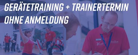 Keine Online-Anmeldung mehr für Gerätetraining + Trainer-Termine