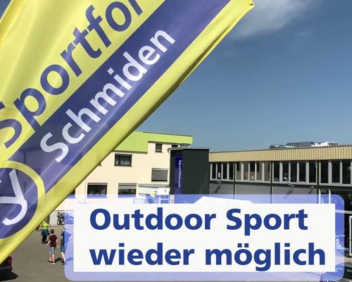 Outdoor Sport wieder erlaubt / NEUE Information zu Öffnungszeiten
