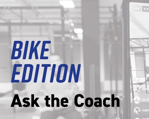 Ask the coach #7: BIKE Edition am Donnerstag, 30.04.2020, 20:30 Uhr