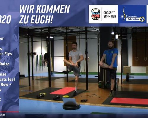 #wirkommenzueuch: Start der zweiten LIVE CrossFit Woche (täglich ab 18.30 Uhr)