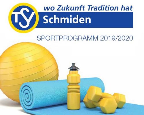 TSV Schmiden Sportprogramm 2019/2020 - jetzt reinschauen