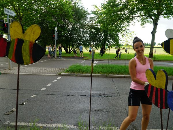 Bilder der Plogging Aktion 2019