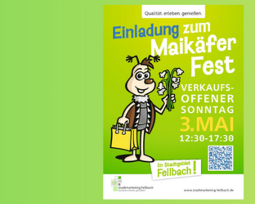 Fellbacher Maikäferfest 2026 – wir sind dabei!