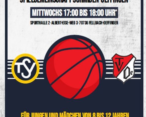 Basketball für Kids (8-12) ab 08. Mai - schaut vorbei