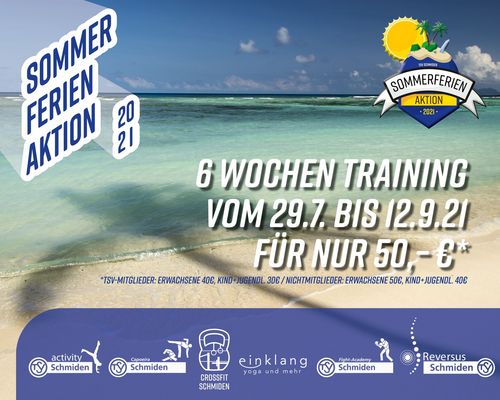 TSV Sommerferien-Aktion vom 29.07 bis 12.09.2021