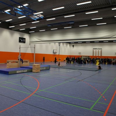 Einweihung Sporthalle Schmidener Weg