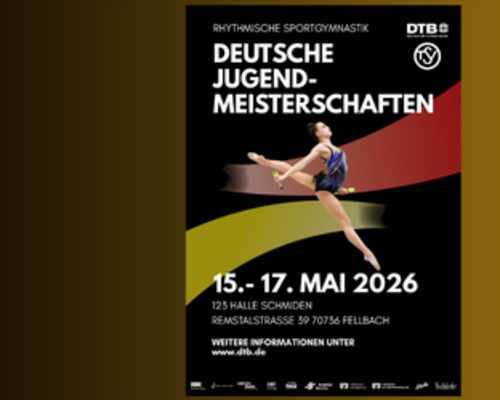 Rhythmische Sportgymnastik: Deutsche Jugendmeisterschaften 2026 in Schmiden