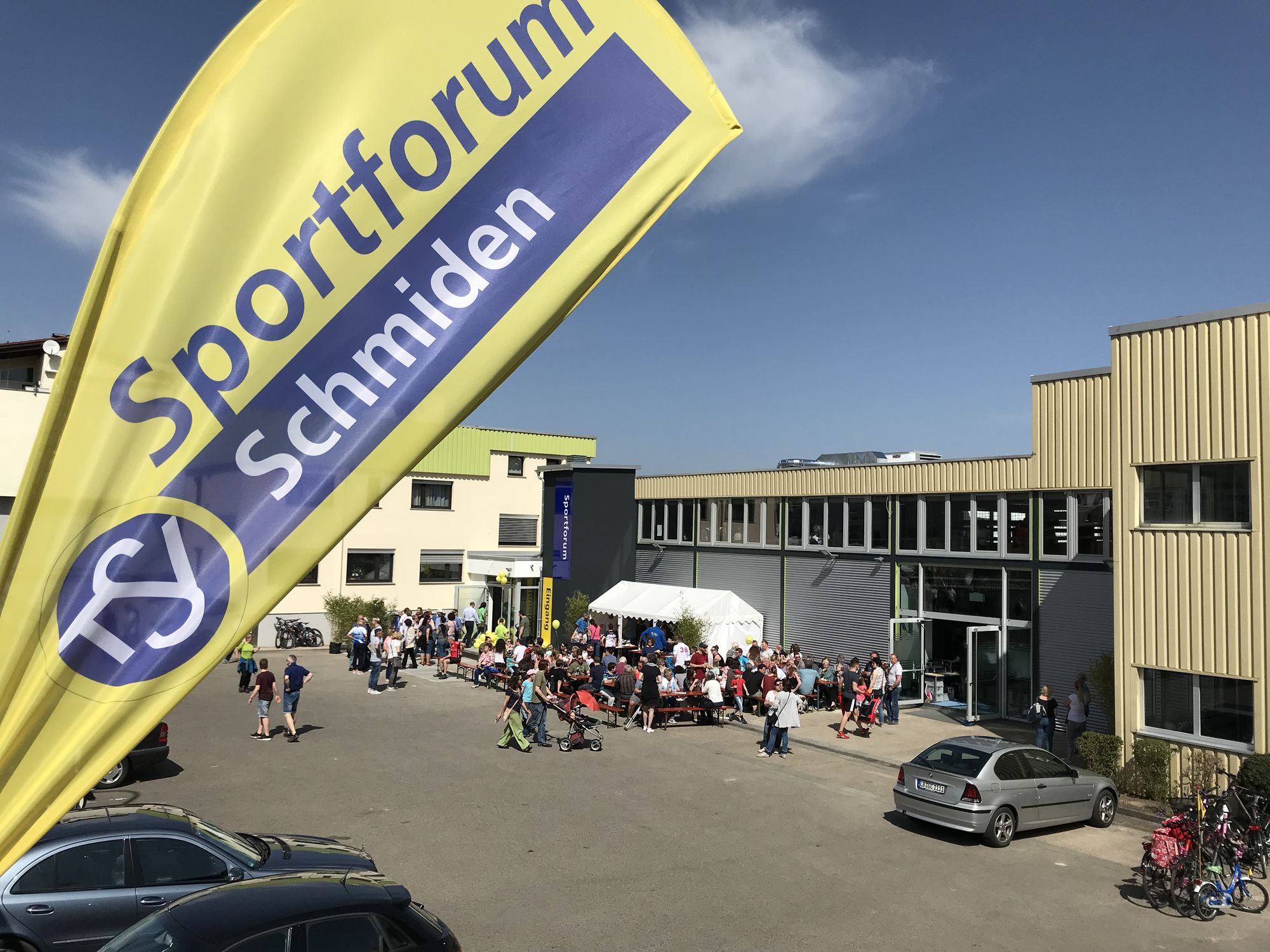 Sportforum: Offizielle Eröffnung mit Tag der offenen Tür