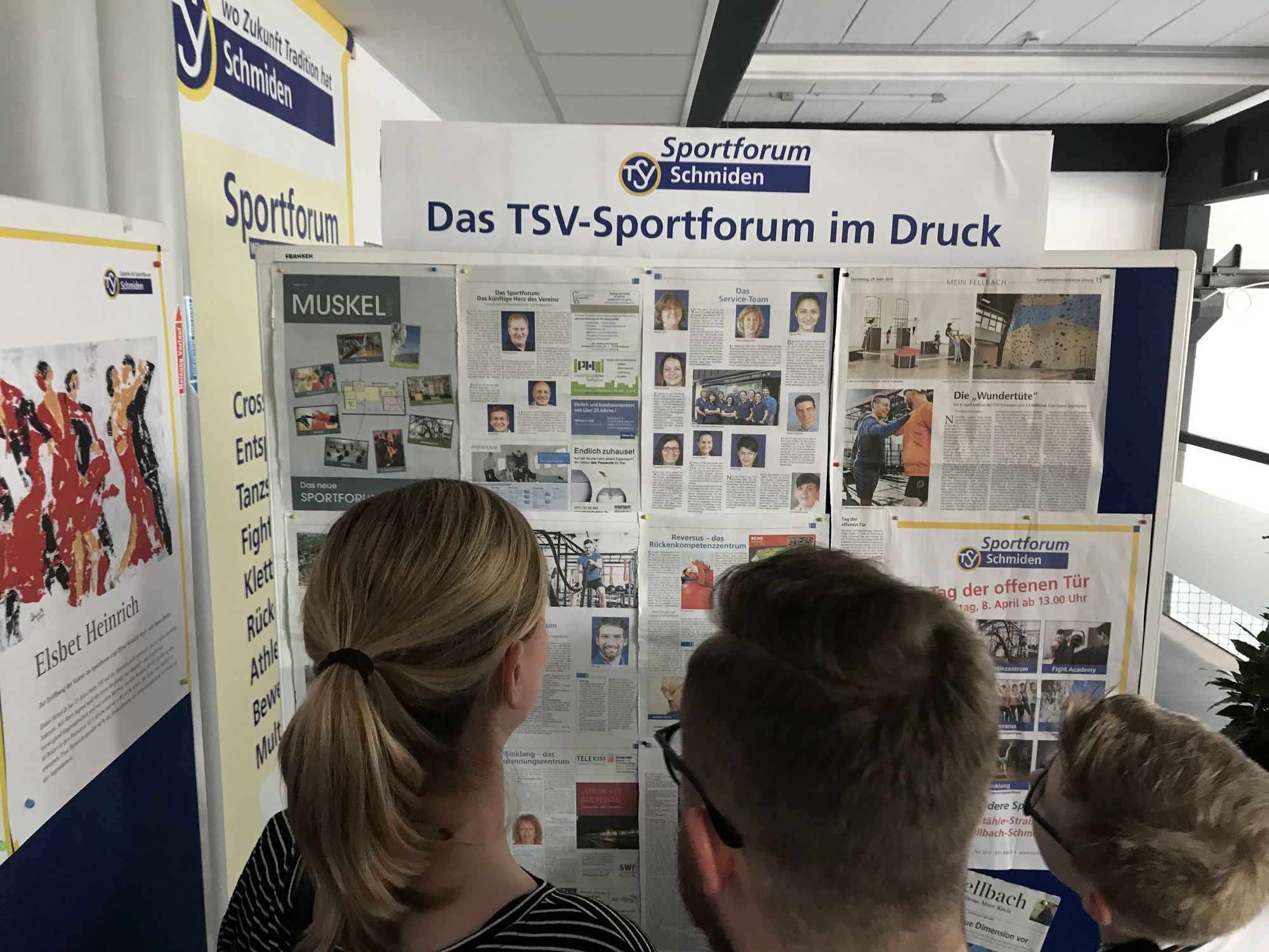 Sportforum: Offizielle Eröffnung mit Tag der offenen Tür