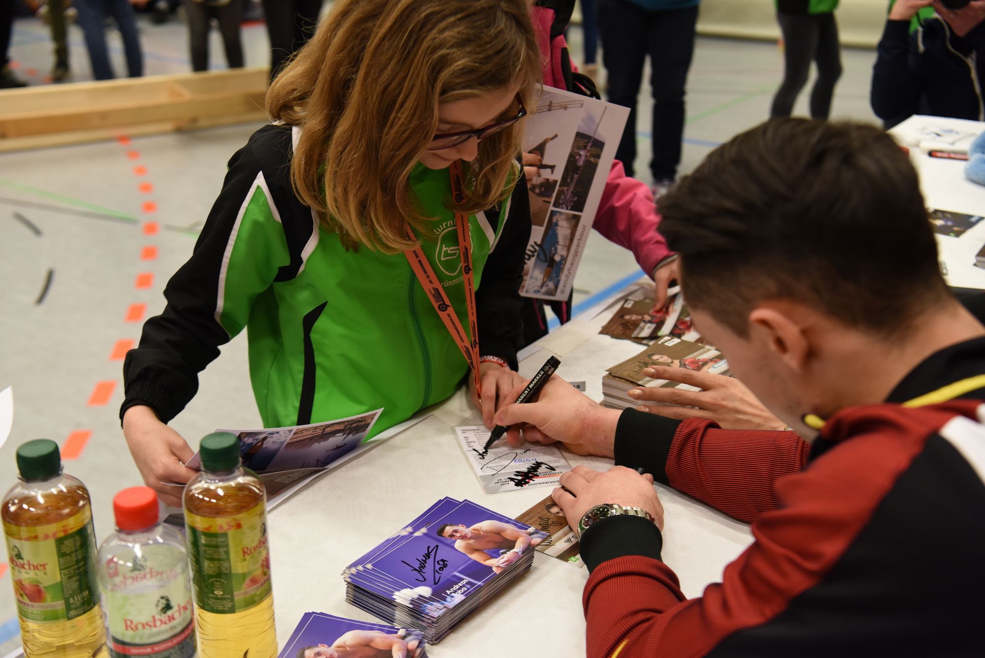 Jugendclub 2019 im Rahmen des DTB-Pokals in Schmiden