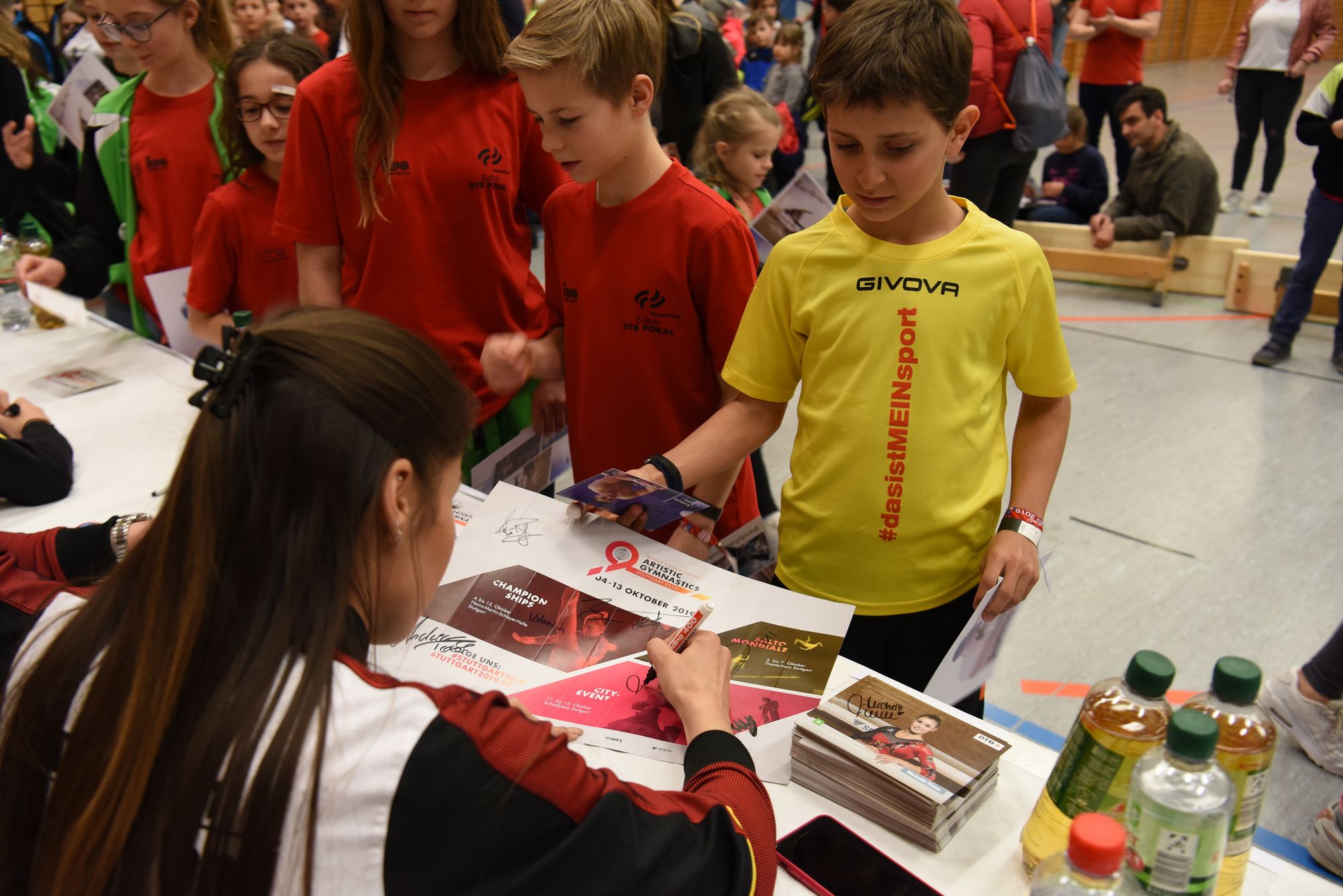 Jugendclub 2019 im Rahmen des DTB-Pokals in Schmiden