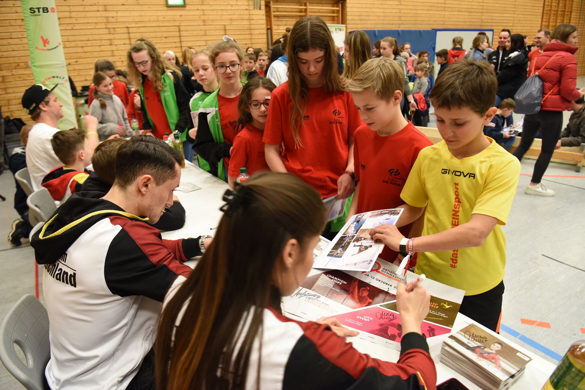 Jugendclub 2019 im Rahmen des DTB-Pokals in Schmiden