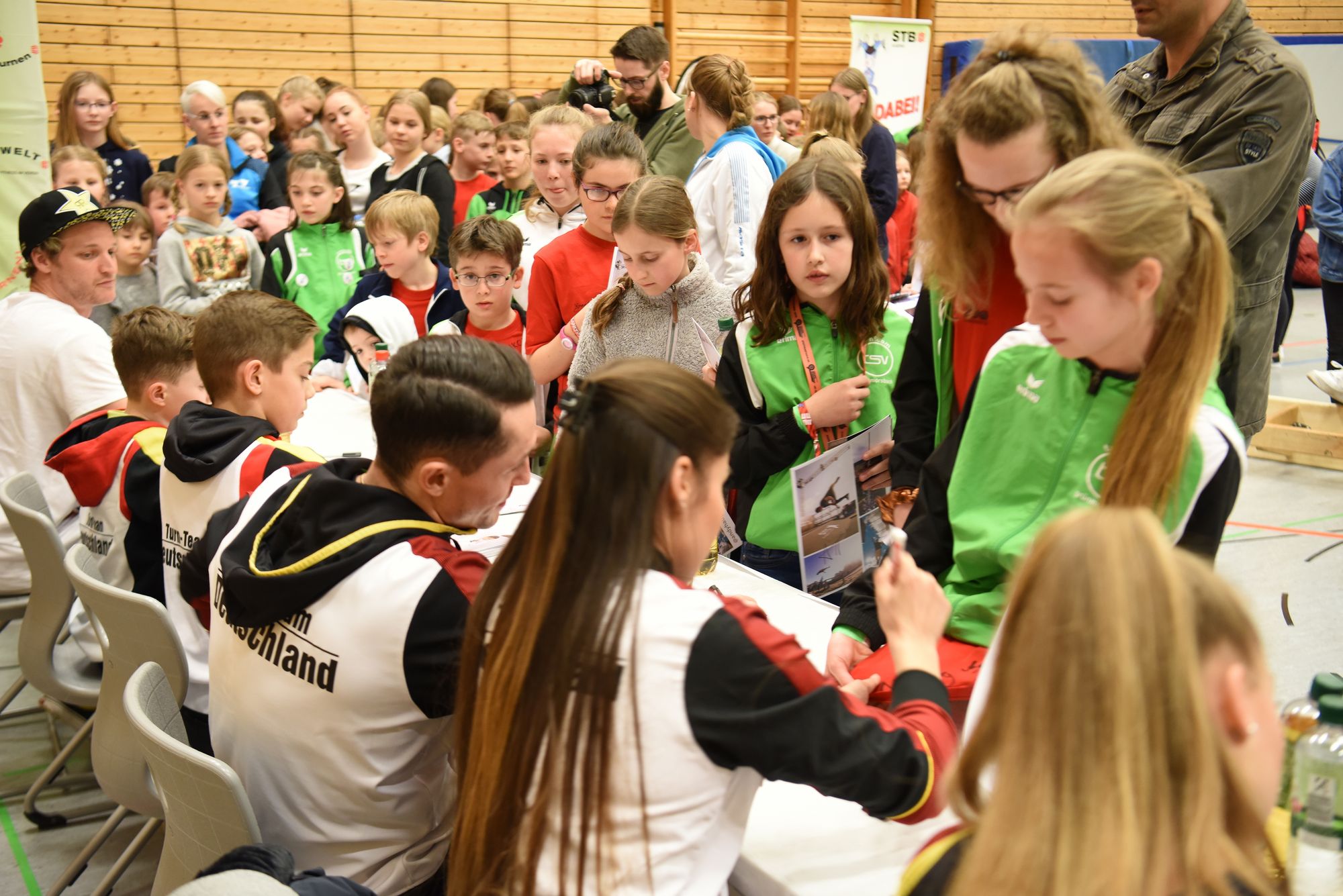 Jugendclub 2019 im Rahmen des DTB-Pokals in Schmiden